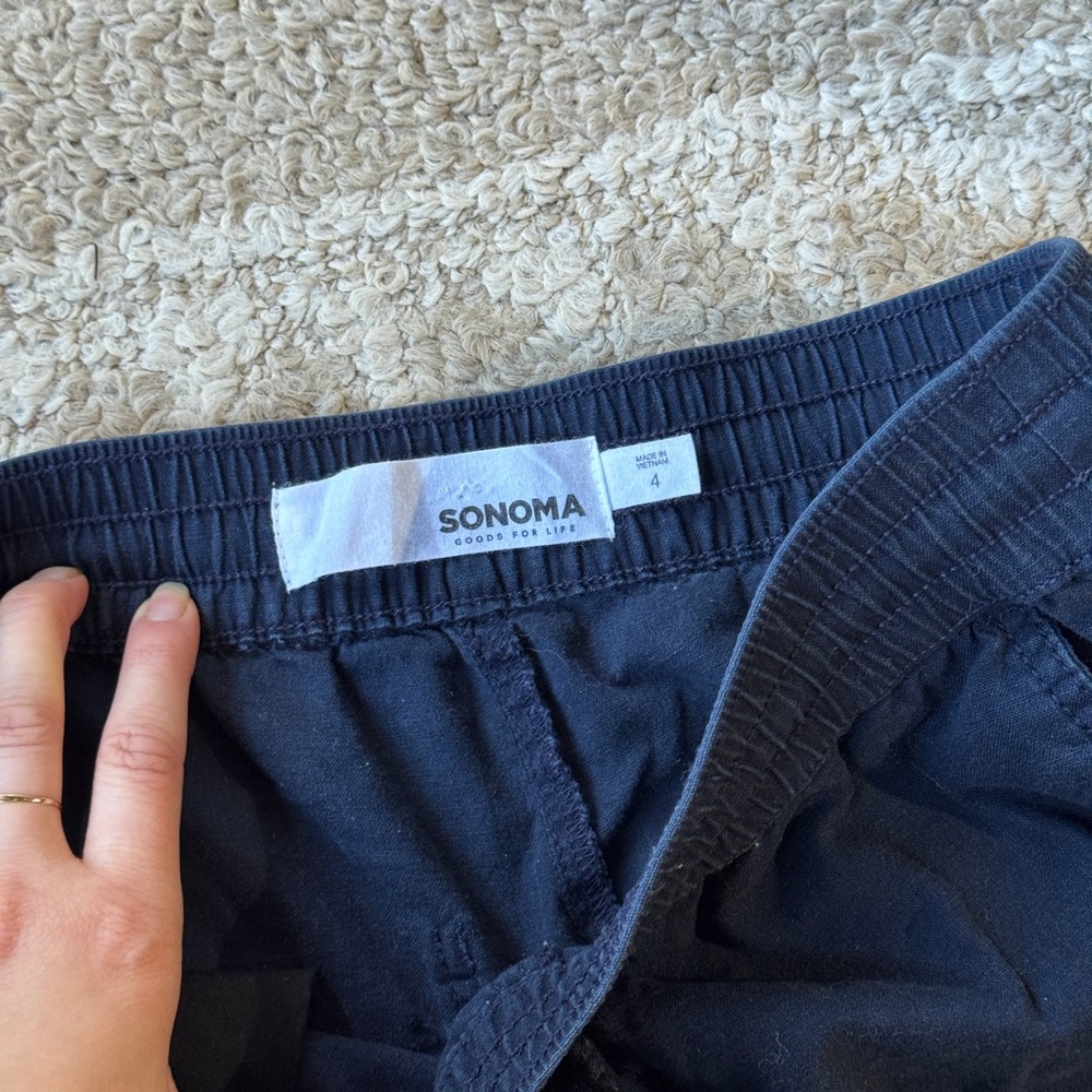 Sonoma Men's Dark Blue Joggers - Picture 3 of 5
